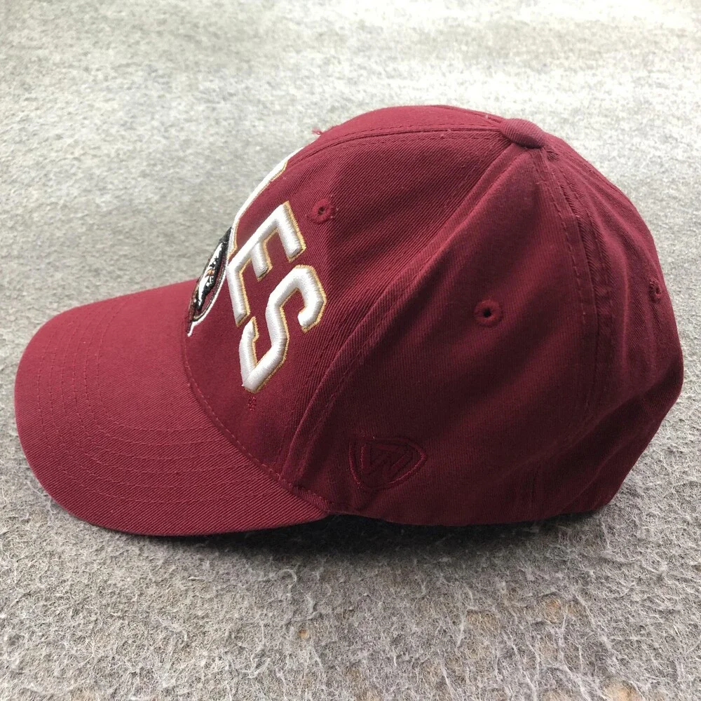 Florida State Seminoles Hat Cap Mens One Size Red Top Of The World Snapback